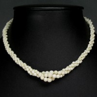 Old Genuine Ivory Beads Necklace