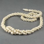 Old Genuine Ivory Beads Necklace