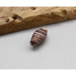 Old Natural Color Layer Agate Bead Pendant