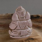 BD-017 Rare Old quartz cave crystal carved in Lord Ganesh Garnesha Elephant Sculpture Seated in Meditation Posture indian hindu fetish Buddha Amulet statue