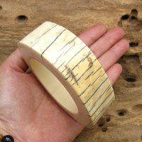 Genuine Natural Antique Big Jiant Ivory Bracelet